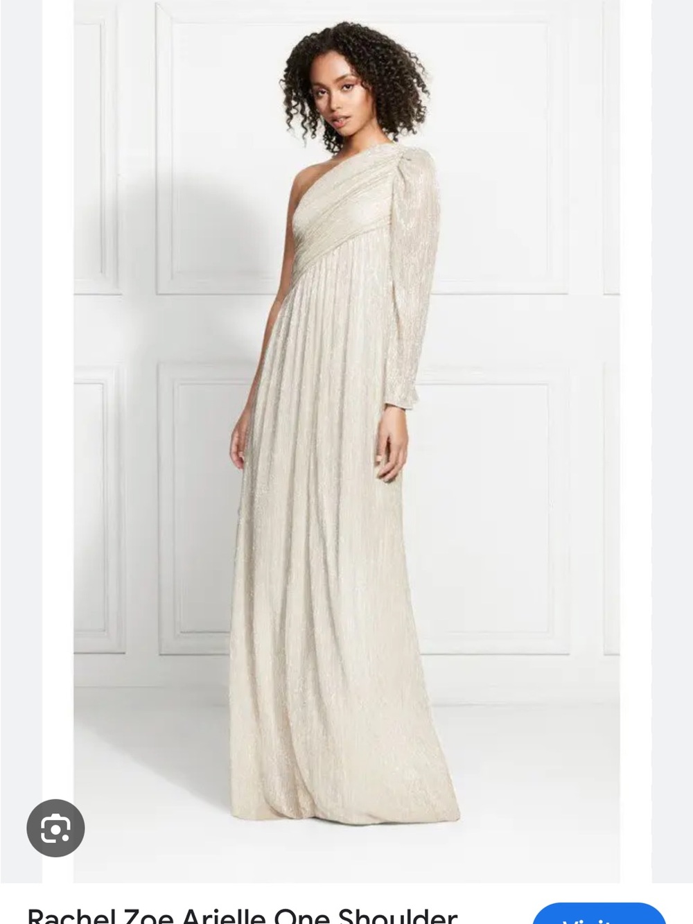 Rachel Zoe Arielle One Shoulder Gown